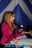 La precandidata de la Lista 501 K Celeste Segovia expuso su plataforma