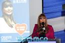 La precandidata de la Lista 501 K Celeste Segovia expuso su plataforma