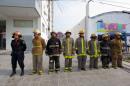 Simulacro de incendio en las Torres Copervi