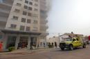 Simulacro de incendio en las Torres Copervi