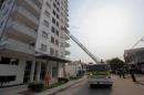 Simulacro de incendio en las Torres Copervi