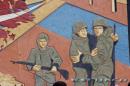Mural en homenaje a los hroes de Malvinas