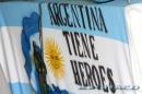 Mural en homenaje a los hroes de Malvinas
