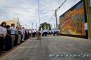 Mural en homenaje a los hroes de Malvinas