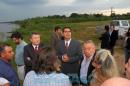 Gobernador y Ministro de Agricultura de la Nacin de recorrida en Las Palmas
