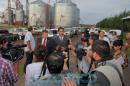 Gobernador y Ministro de Agricultura de la Nacin de recorrida en Las Palmas