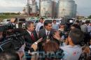 Gobernador y Ministro de Agricultura de la Nacin de recorrida en Las Palmas
