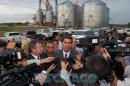 Gobernador y Ministro de Agricultura de la Nacin de recorrida en Las Palmas