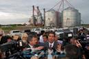 Gobernador y Ministro de Agricultura de la Nacin de recorrida en Las Palmas