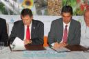 Gobernador y Ministro de Agricultura de la Nacin de recorrida en Las Palmas