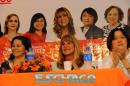 Mujeres polticas y dirigentes sociales reunidas en la UTN