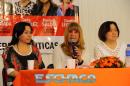 Mujeres polticas y dirigentes sociales reunidas en la UTN