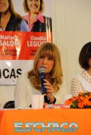 Mujeres polticas y dirigentes sociales reunidas en la UTN