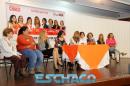 Mujeres polticas y dirigentes sociales reunidas en la UTN
