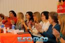Mujeres polticas y dirigentes sociales reunidas en la UTN